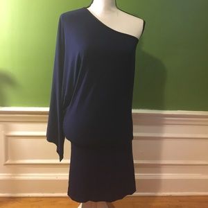 Hot, one shoulder tunic dress.